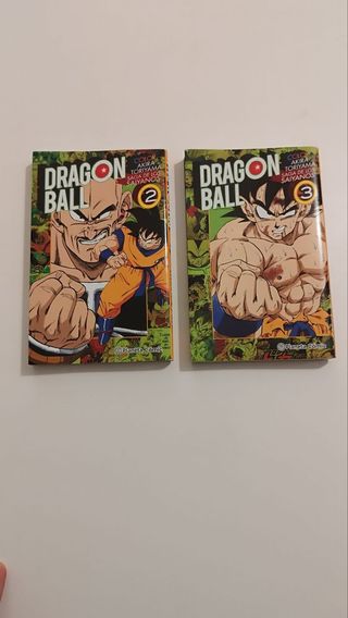 Lote Mangas Dragon Ball Color Saga Saiyanos 2 y 3