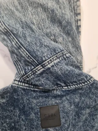 Chaqueta vaquera con capucha CSBL Talla M
