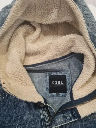 Chaqueta vaquera con capucha CSBL Talla M