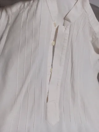 Camisa de fallero infantil blanca