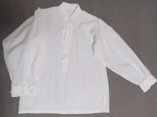 Camisa de fallero infantil blanca