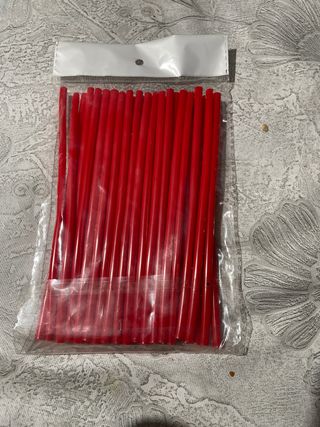 Protectores radios moto rojos