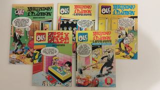 Lote de cómics de Mortadelo y Filemón, Zipi y Zape