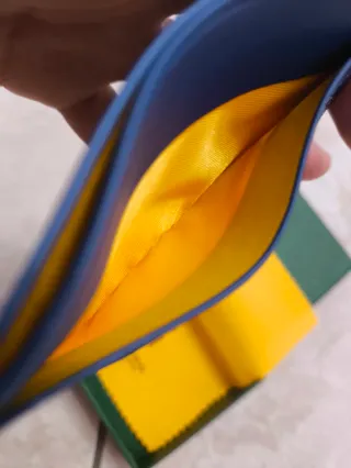 Portacarte Goyard Blu