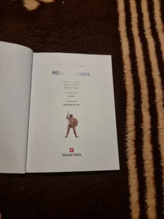 Libro Mitos Griegos  Vicens Vives