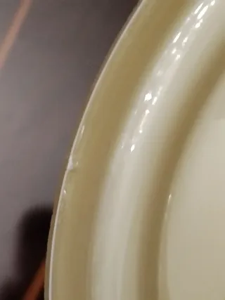 Jarrón Opalina Beige Transparente