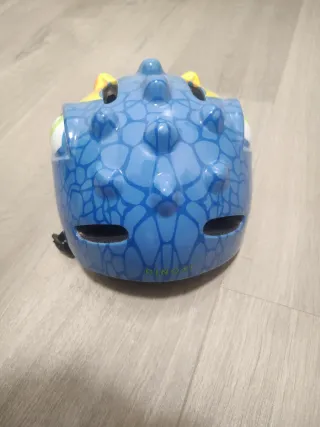 Casco bici infantil azul talla S