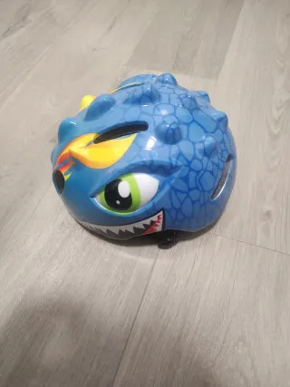 Casco bici infantil azul talla S