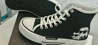 Zapatillas  altas Karl Lagerfeld Negras y Blancas