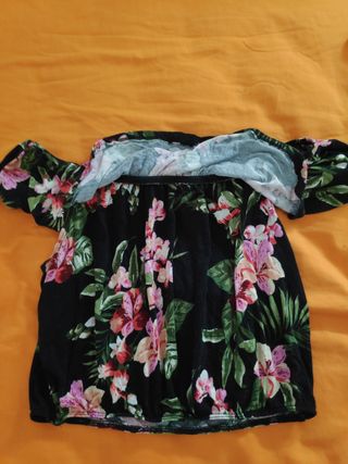 Top Bohemio Estampado de Ambiance para Mujer.