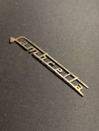 Emblema Lambretta Antico Epoca Vintage Originale