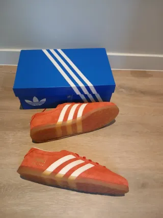 Adidas Gazelle rojo/Blanco