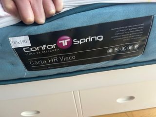 Cama individual 90cm con cama supletoria