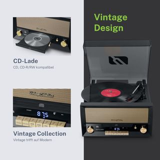 Microcadena Muse CD, Radio y Tocadiscos