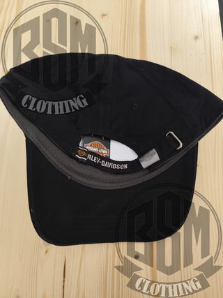 Cappellino Harley Davidson Skull Nero Grigio