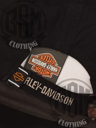 Cappellino Harley Davidson Skull Nero Grigio