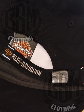 Cappellino Harley Davidson Skull Nero Grigio