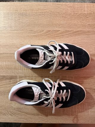 Zapatillas Adidas Gazelle Plataforma Negras