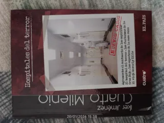 Libro Hospitales del terror Cuarto Milenio