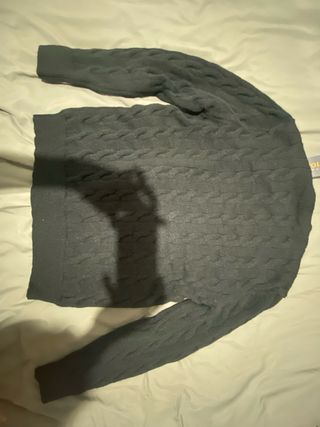 Jersey Polo Ralph Lauren Negro Cable Knit