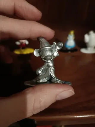 6 Figuritas metálicas Disney