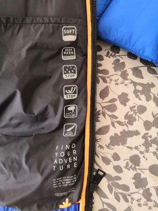 Giubbino XXL uomo neve