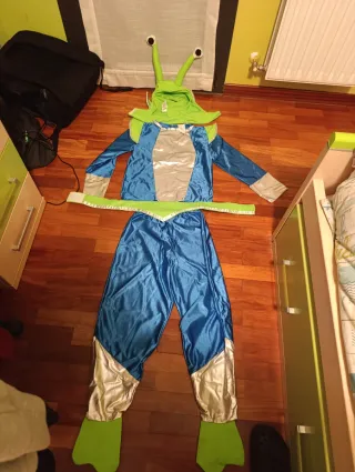 Disfraz Carnaval Alien/Espacial Talla Única