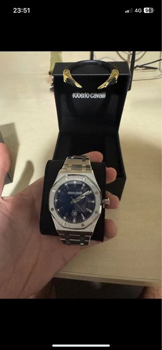 Orologio Roberto Cavalli Nero e Oro