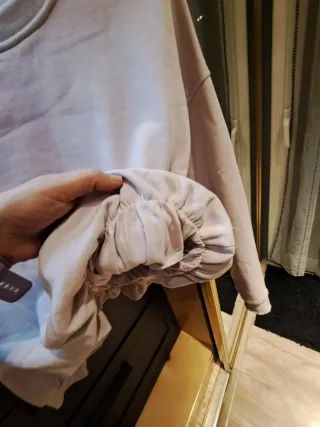 Sudadera morada clarita