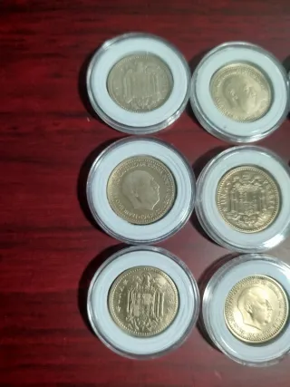 Monedas Pesetas 1947 escucho ofertas
