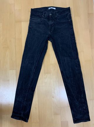 Vaqueros Zara Hombre Talla 36 Negros
