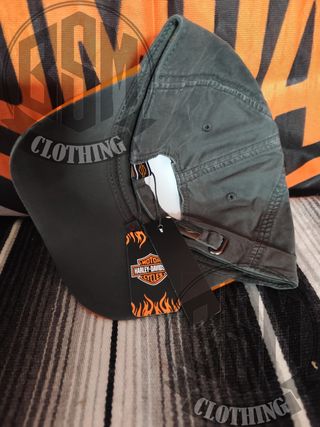 Cappellino Harley Davidson Grigio/Arancione
