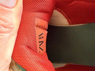 Zapatillas Zara Beige y Verde