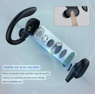 Auriculares con gancho para la oreja. OFERTA!!!