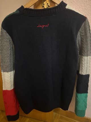 Jersey Desigual Patchwork Talla M hombre