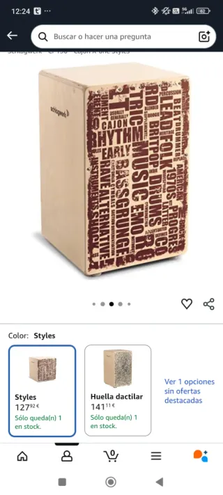 Cajón Flamenco Percusión Rítmica