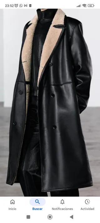 Abrigo doble faz largo Mantell Ritchie