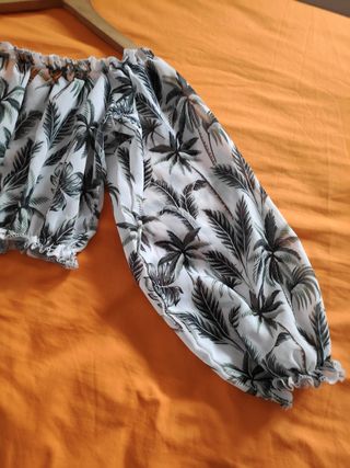 Conjunto de Dos trajes de Baño y CropTop de Shein.