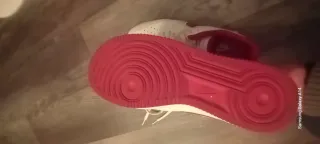 Nike Air Force 1 Bianche/Rosso 43