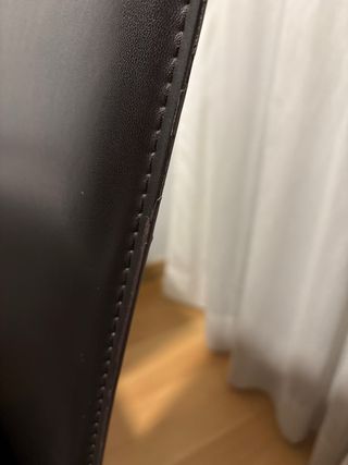 PACK 4 SILLAS CUERO DE RESPALDO ALTO