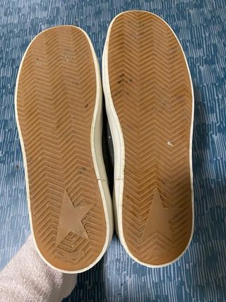 Golden Goose Stardan Sneakers Negras y Plateadas