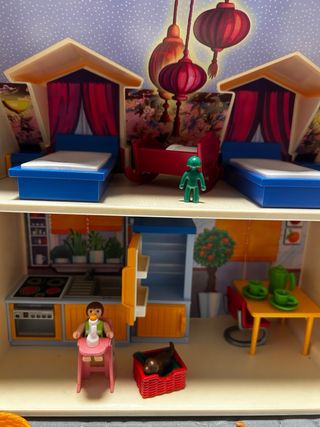 Maletín Casa Playmobil con Accesorios