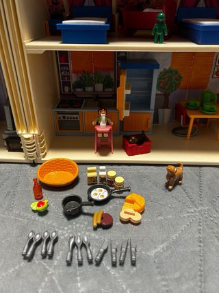 Maletín Casa Playmobil con Accesorios