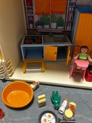Maletín Casa Playmobil con Accesorios