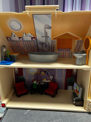 Maletín Casa Playmobil con Accesorios