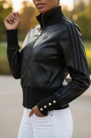 Chaqueta Adidas Mujer Negra Vintage