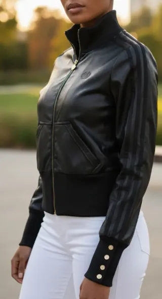 Chaqueta Adidas Mujer Negra Vintage