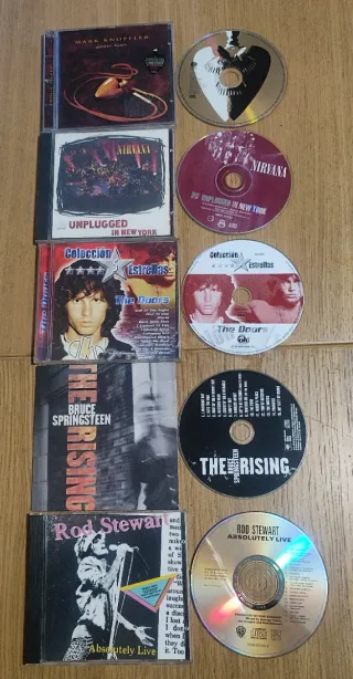 15 CDs Rock  PRECIO LIQUIDACION 1 X 3€