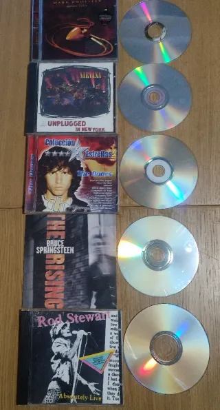 15 CDs Rock  PRECIO LIQUIDACION 1 X 3€
