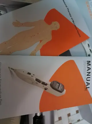 Pluma acupuntura sin agujas para aliviar dolores